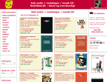 Tablet Screenshot of nodeglad.dk